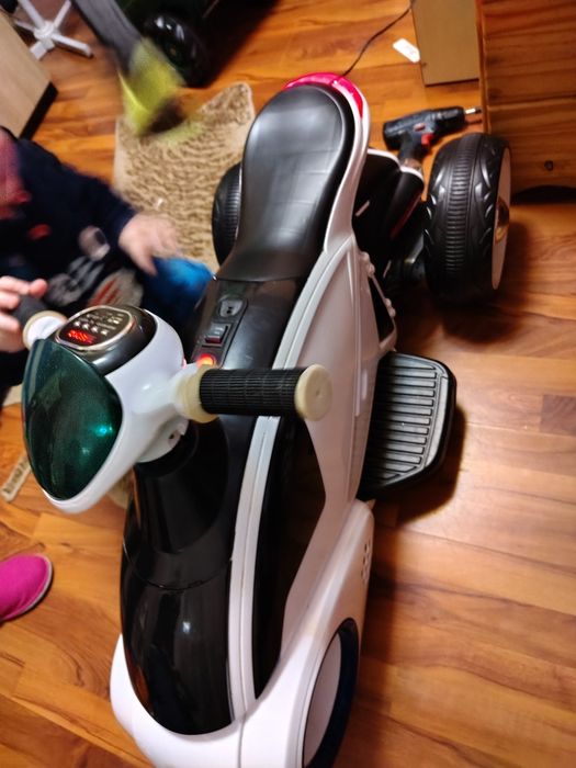 Motocicleta electrica C-toys copii "Space Ship" cu acumulator