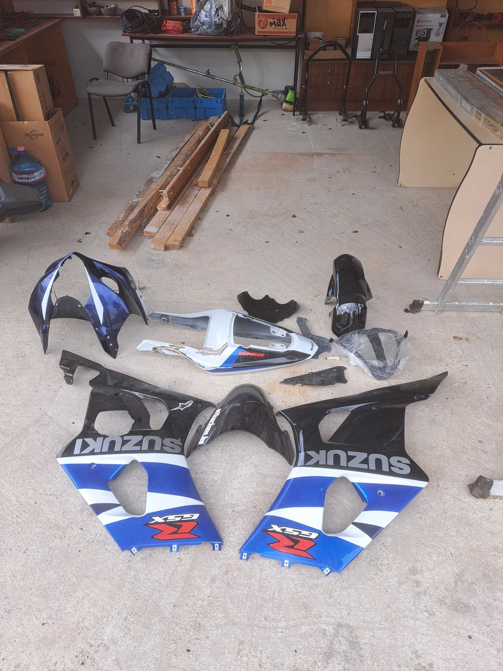 Suzuki gsxr 1000 k4 спойлери
