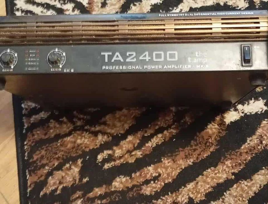 Amplificator de putere the t.amp TA 2400 MK-X cu 2 canale de 1400W