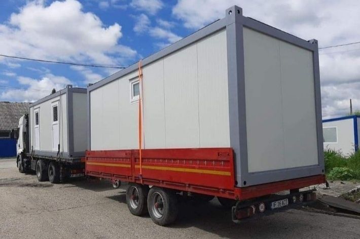 Vand containere modulare