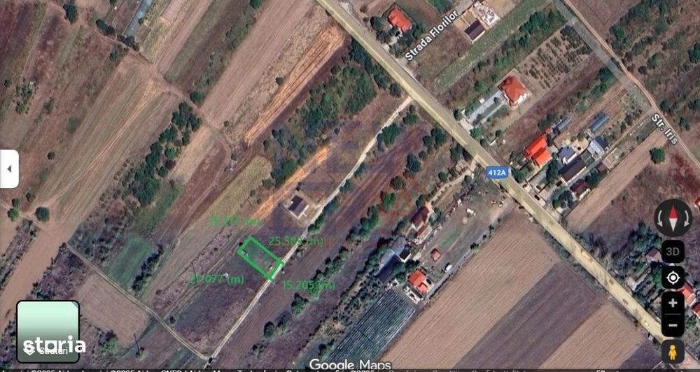 De Vanzare Teren 400 mp cu Autorizatie de contructie  Adunatii Copacen