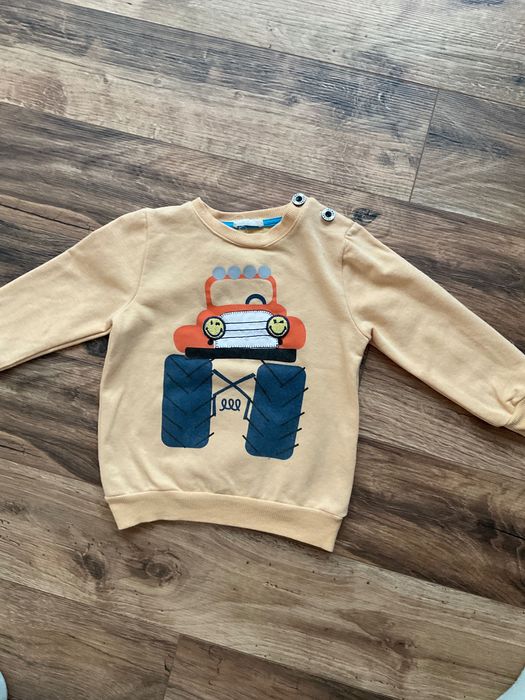 9 Детски блузи/бодита с дълги ръкави, размер 12-24 мес.