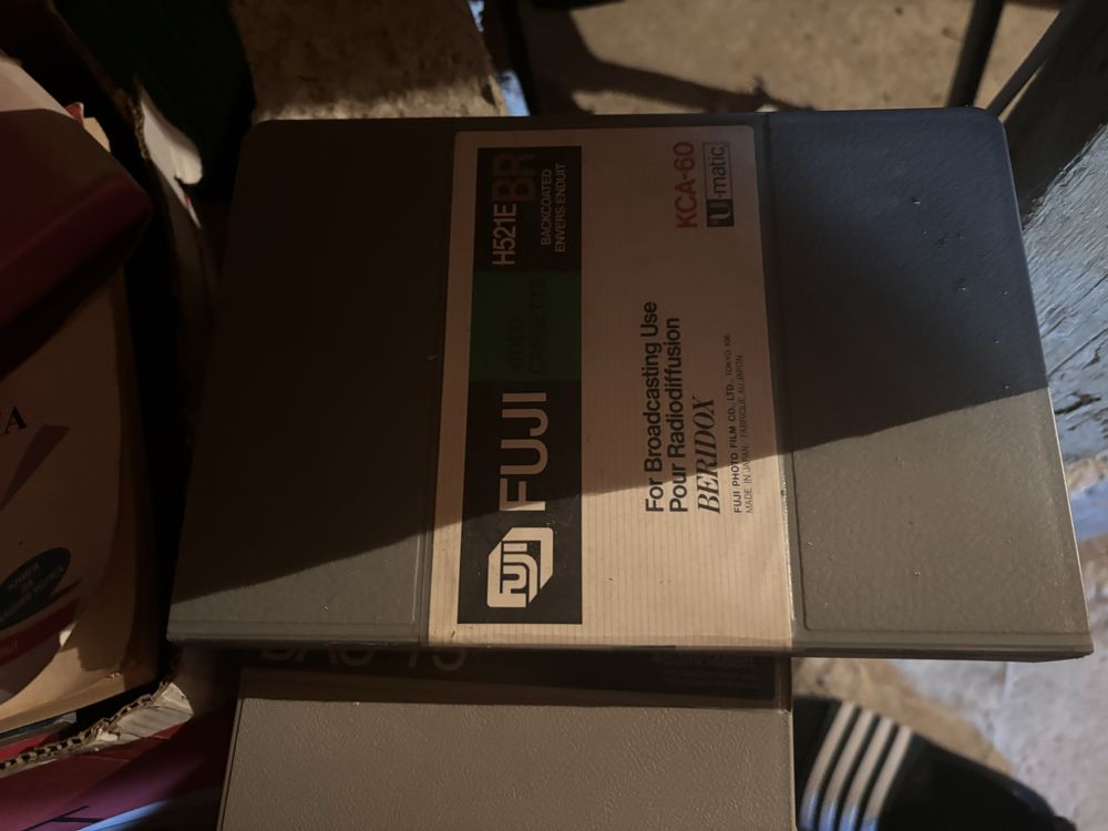 Betacam , U-Matic cassettes , Касетки бетакам