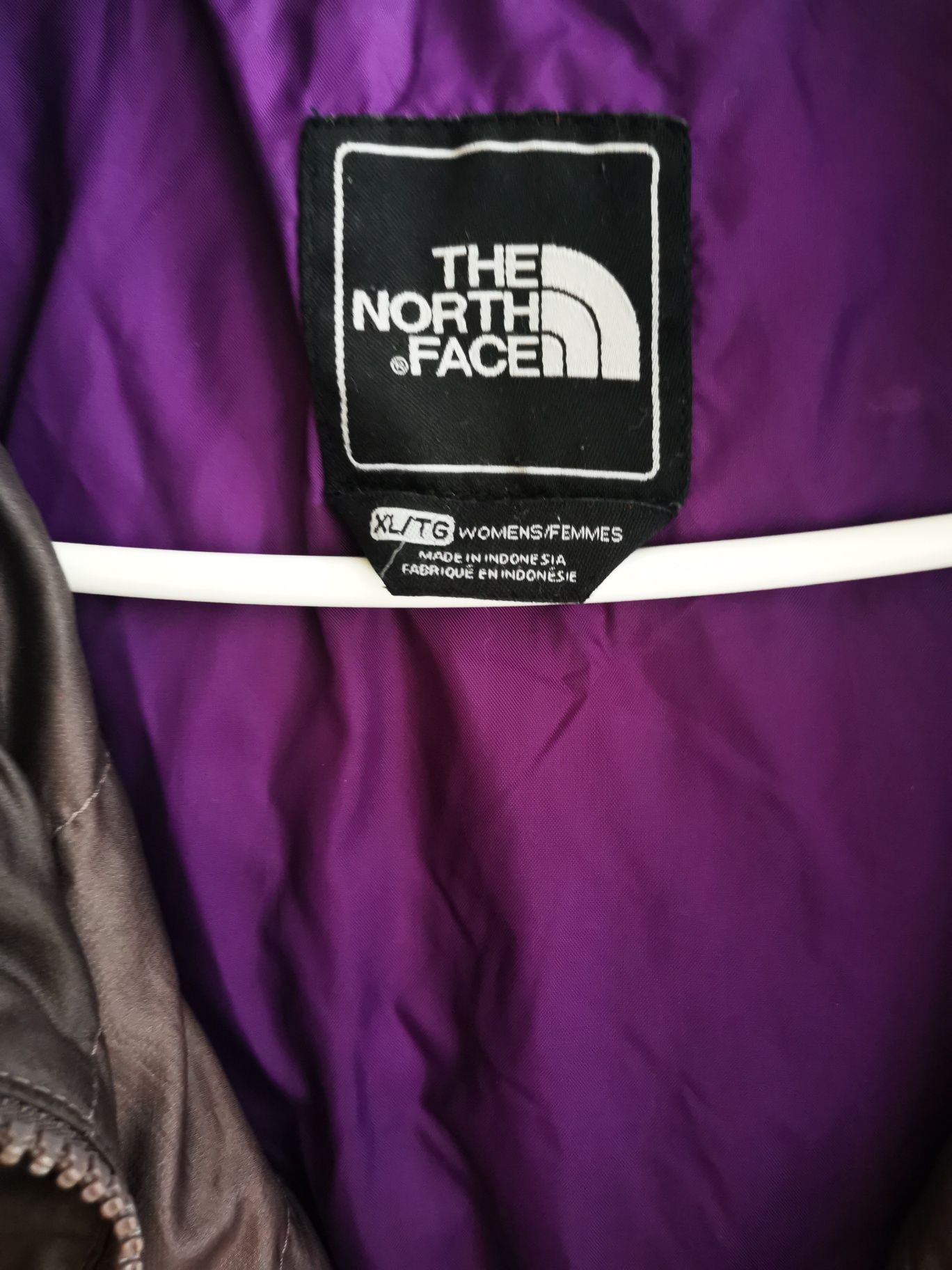 Дамско зимно яке THE North face патладжан, XL