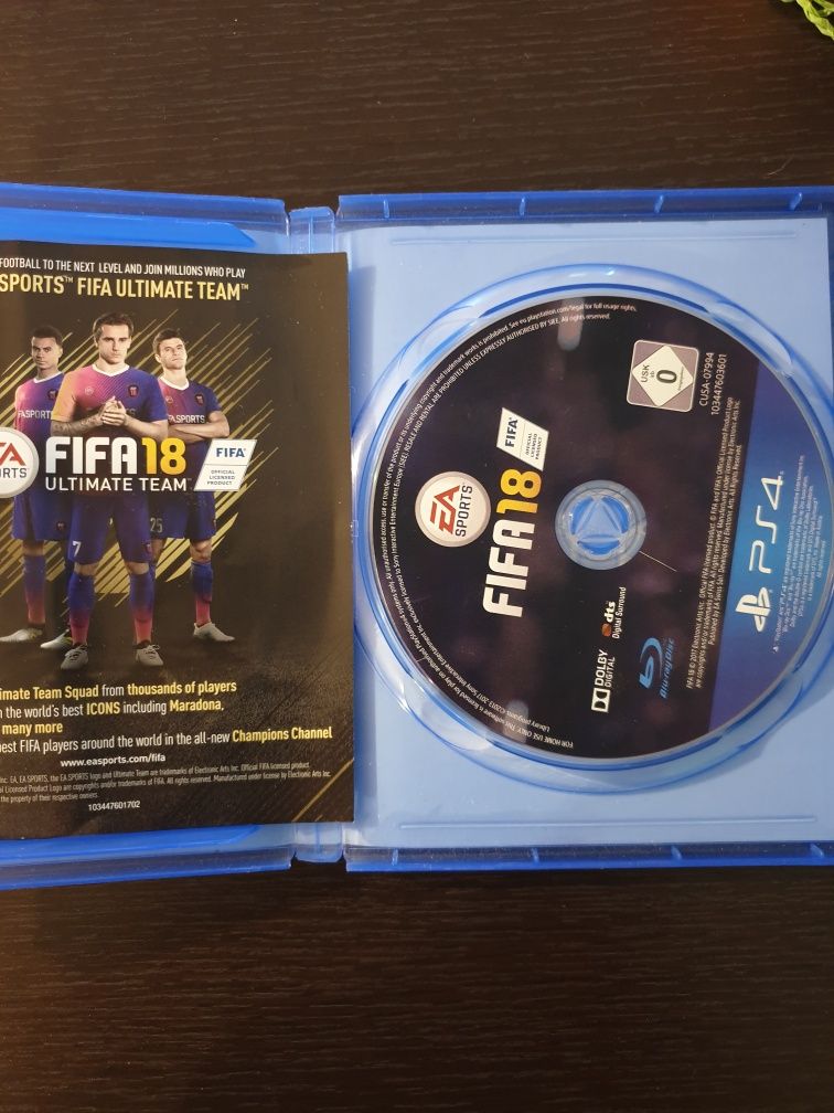 FIFA 18 game PS4