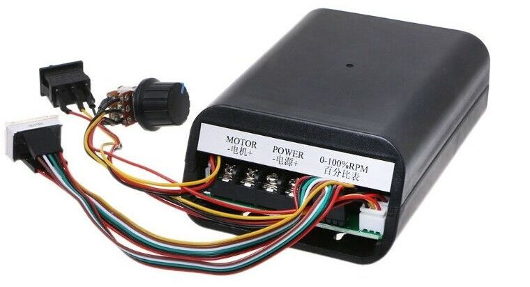 PWM 60A variator turatie DC10-55 schimba sens, cu ventilator! Nou!!