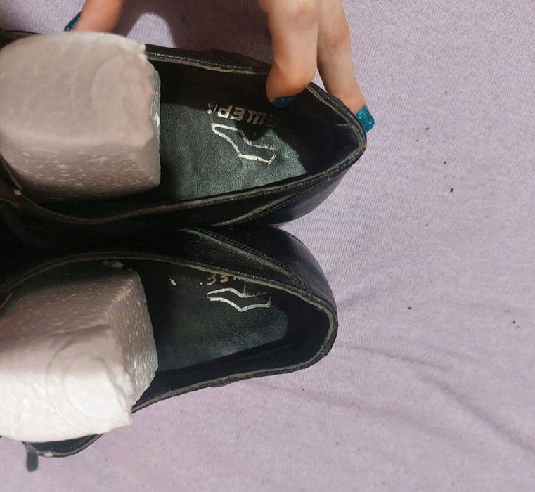 Естествена кожа  мъжки елегантни обувки