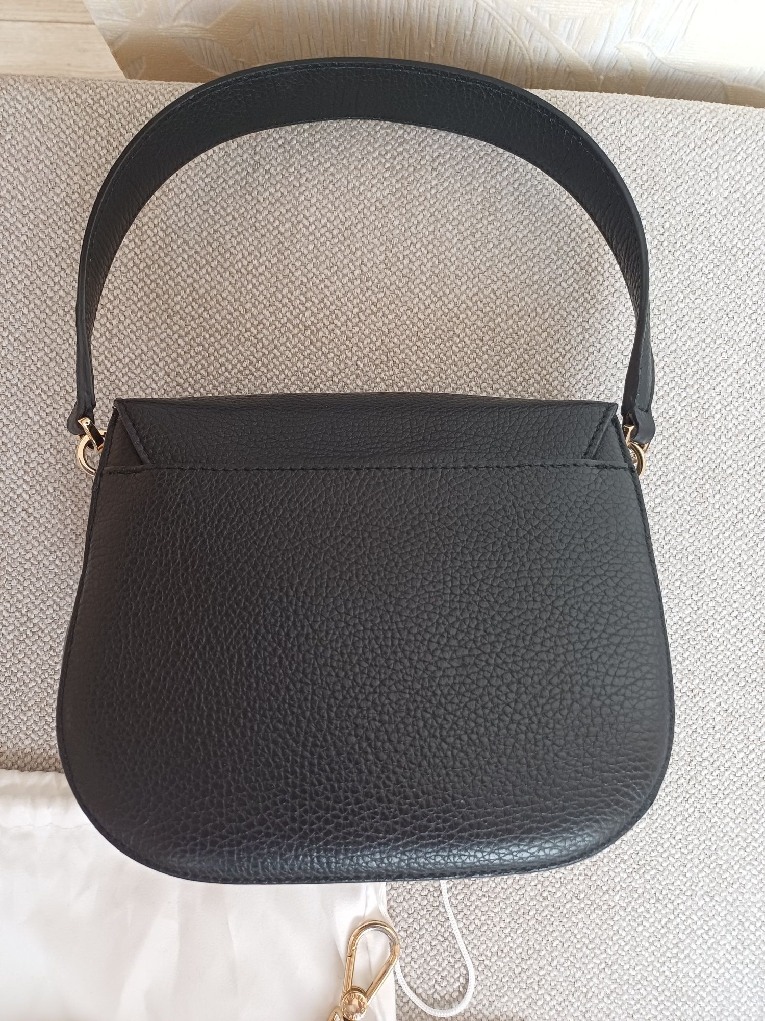 Furla Sleek 1045004B BZJ6HSF черна от естествена кожа