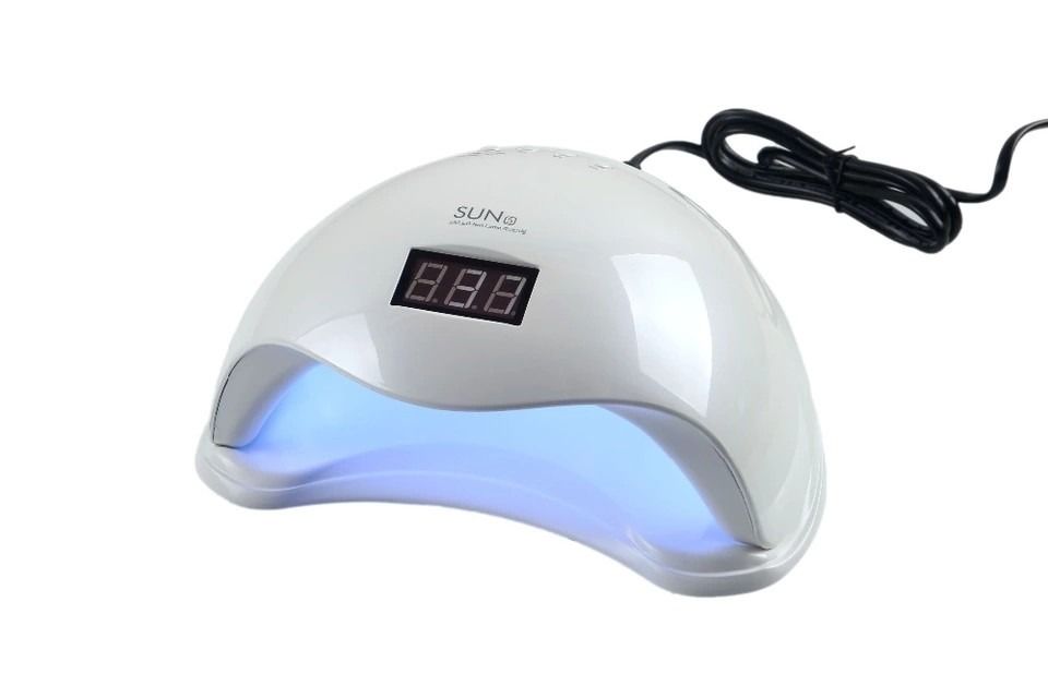 KIT aparate, Lampa Uv LED Sun5, Freza unghii 35000RPM, Aspirator praf