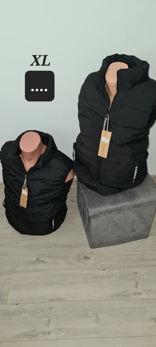 Veste dama/barbat , sigla cusuta