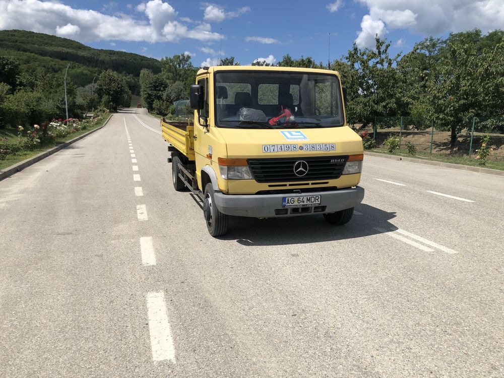 Mercedes Vario 814 basculabil trilateral Meiller