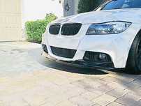 Lip prelungire bara fata M-tech compatibil cu BMW E90 E91 2009-2012