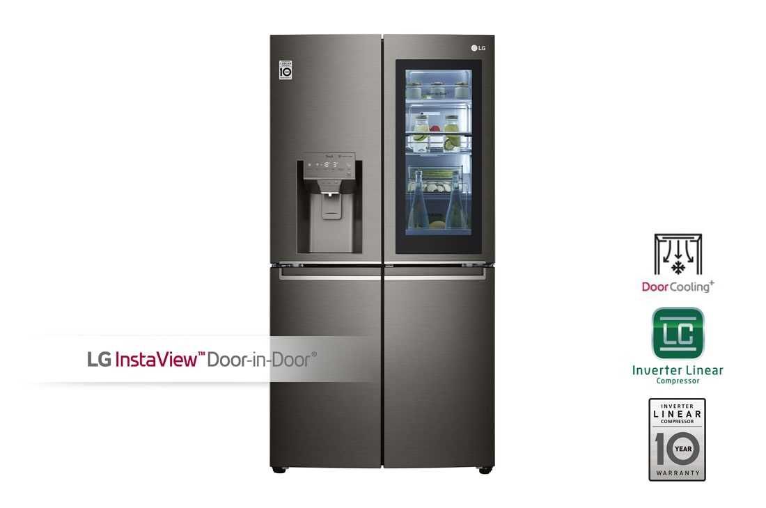 Холодильник LG Smart Inverter™ c функцией Hygiene Fresh

GR-H802HMHL
