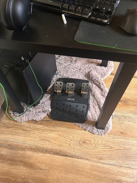 Logitech G920 + скоростен лост