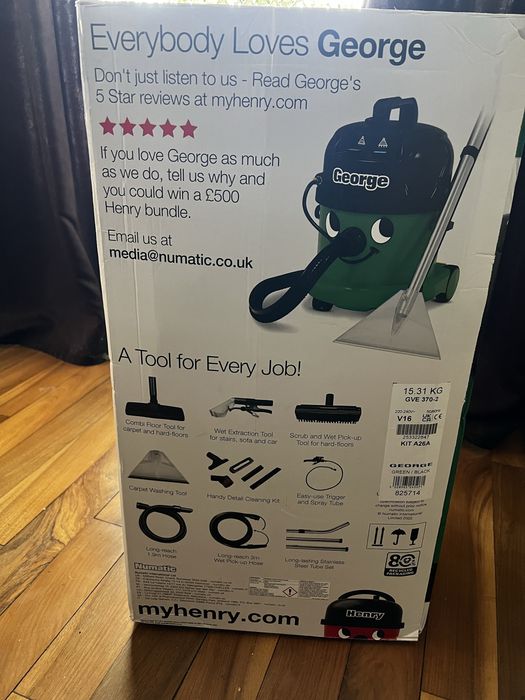 Aspirator George injectie-extractie profesional