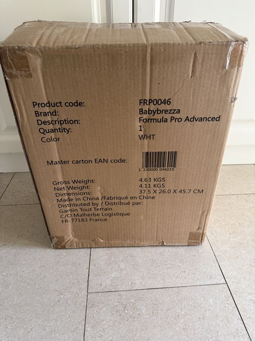 Espressor de Lapte Praf Formula Pro Advanced White de la BabyBrezza