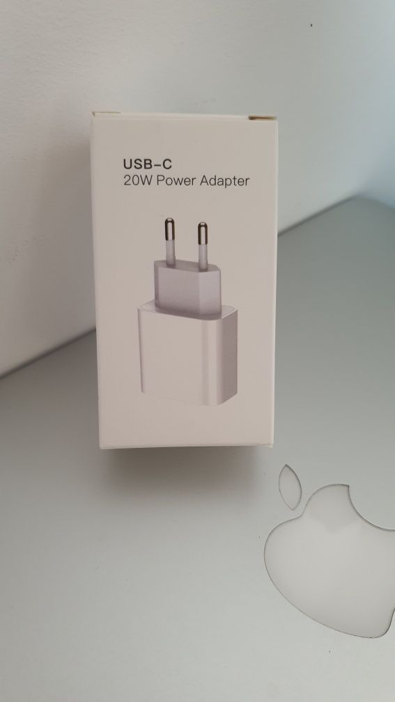 Incarcator retea,Quick Charge,20W, USB Tip-C, Alb