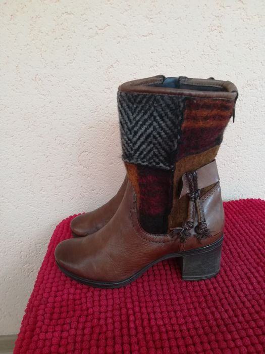Cizme piele nr 36 dama Mjus