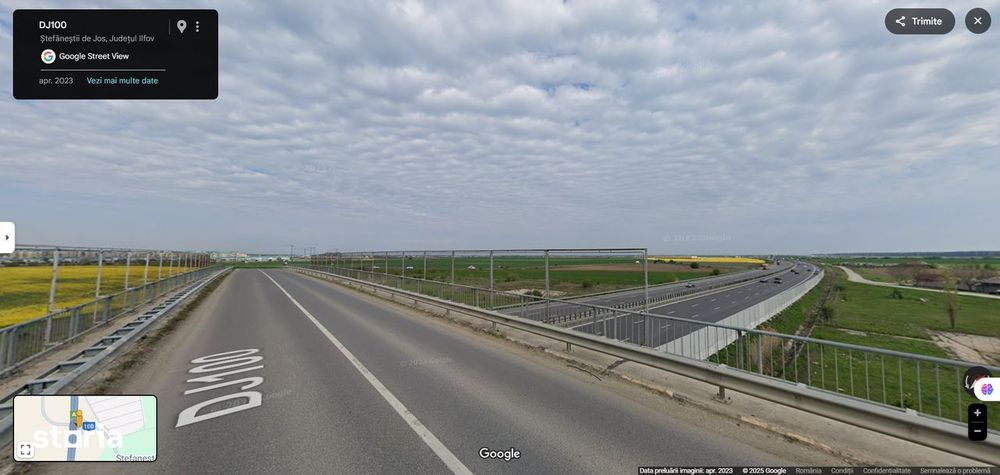 Teren vânzare – 24.415 mp, Ștefăneștii de Jos – Zona locuinte