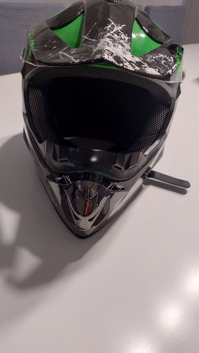 Casca Full Face MTB Silvis Green