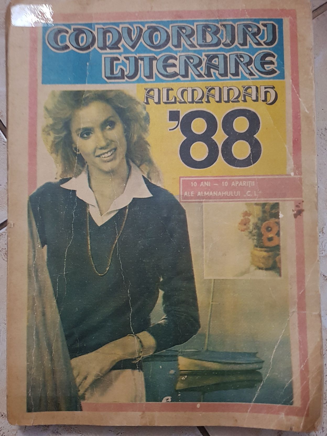 Almanah flacăra 1980, femeia 1978, scânteia, magazin, vechi.