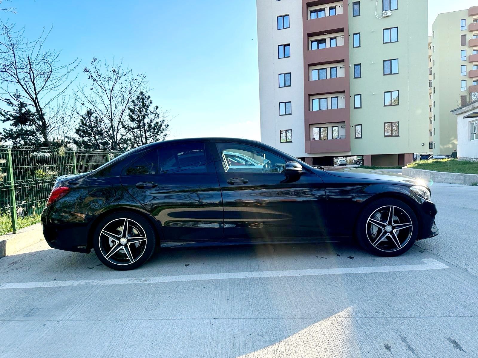 Mercedes C220 AMG all black