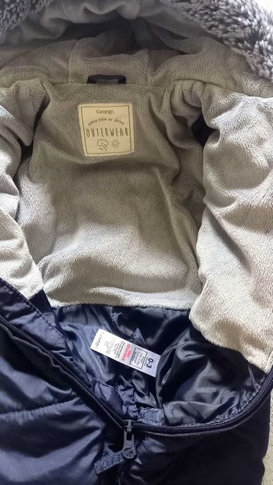 Зимен бебешки космонавт / ескимос 0-3 месеца George