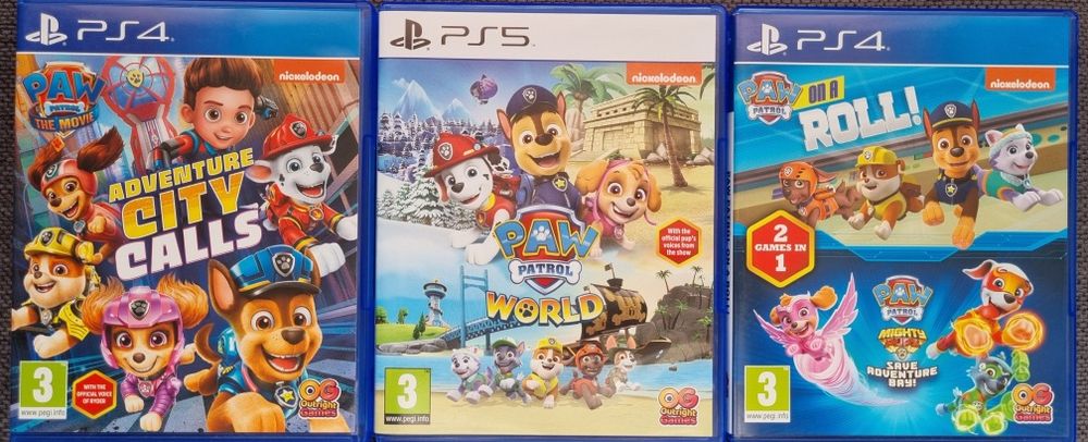 Пес патрул Paw Patrol ps4-5 playstation4-5 пс4-5 плейстейшън4-5