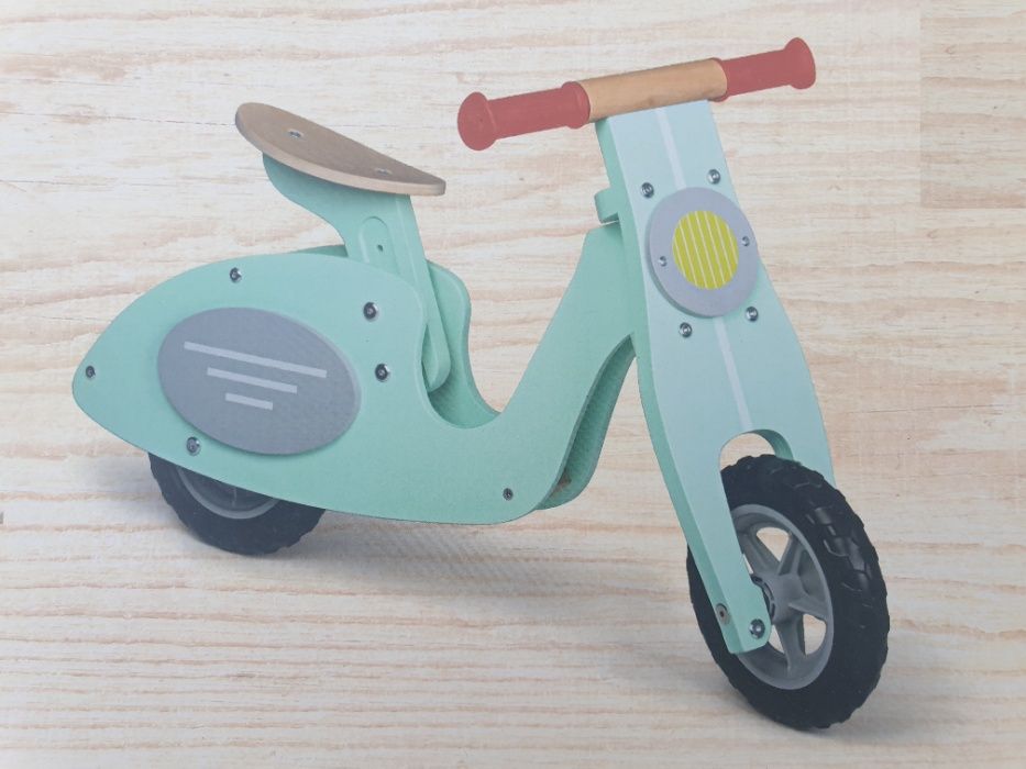 Bicicleta echilibru retro,noua/Scooter lemn 2-4 ani