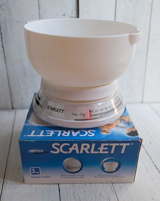 Весы кухонные механические Scarlett