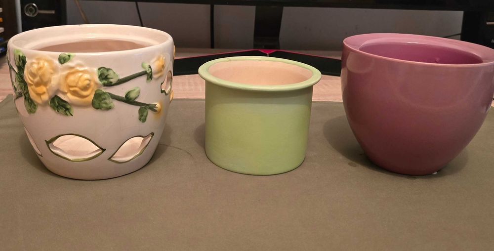 Vase ceramice  și vas pentru orhidee