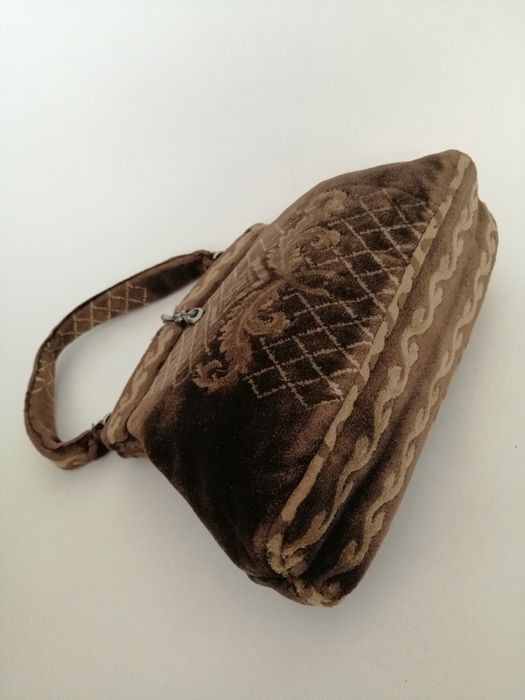 Geanta vintage catifea