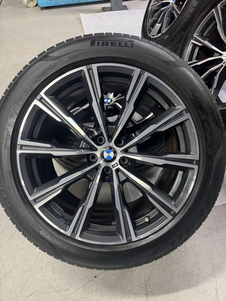 Jante Bmw X5 X6 R20 G05 G06 M740 Originale Pirelli de vara 45/2023 90%