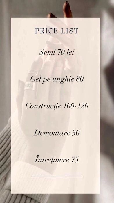 Unghii cu gel Craiova