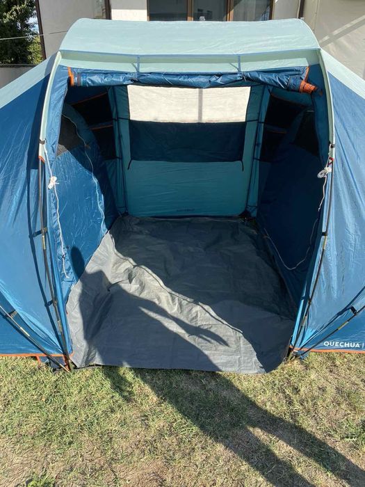 Палатка с две спални, комплект с легла и дюшеци