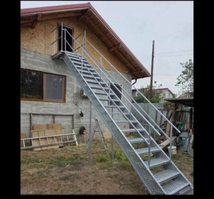 Scara zincata galvanizata la comandă oriunde în tara oferim și montaj