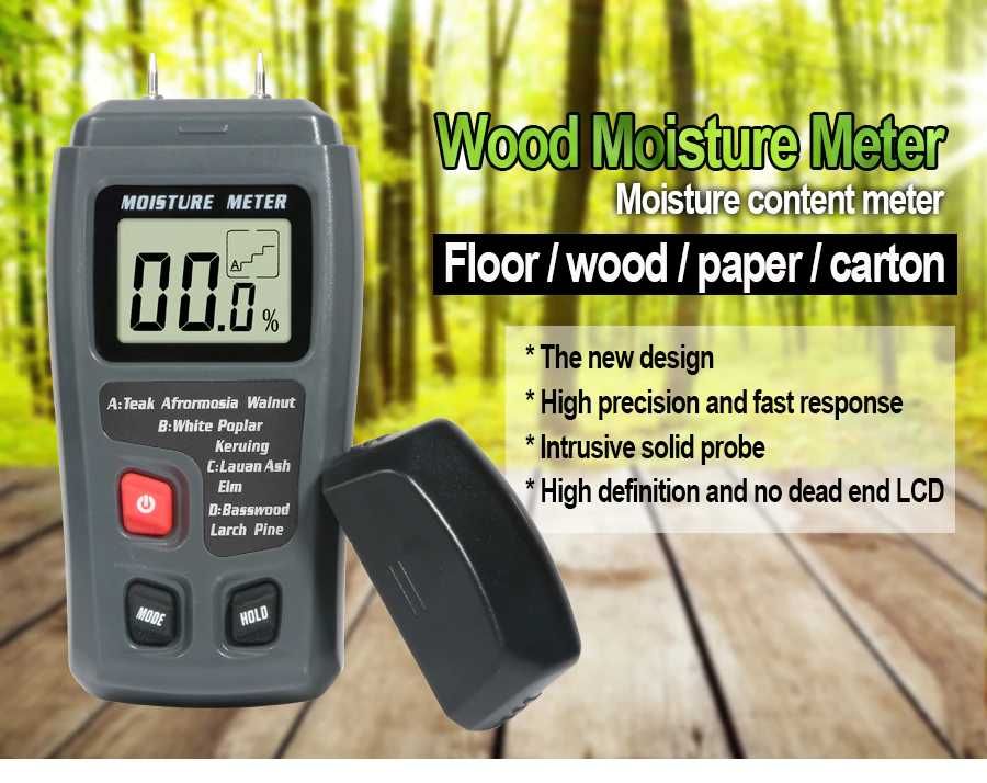 Tester profesional pentru masura umiditate lemn