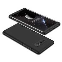 Husa Full Cover 360° (fata+ spate) pentru Samsung Galaxy Note 8, negru