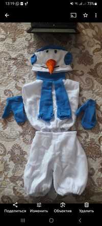 новогодний костюм Снеговик