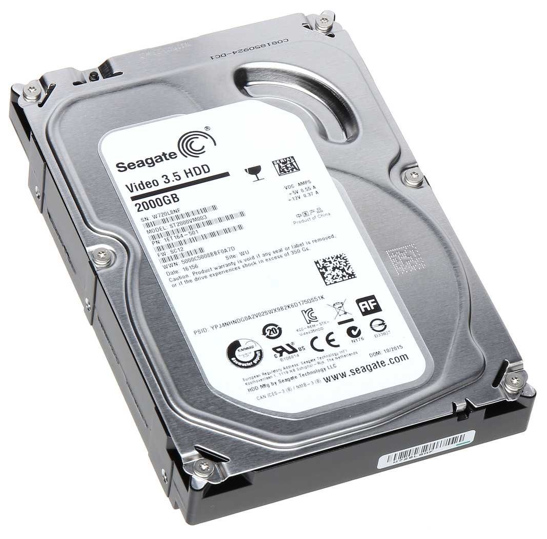 Твърд диск 2TB 3.5" HDD ,Реновиран ,SATA3  (6Gb/s) ,2 Години Гаранция