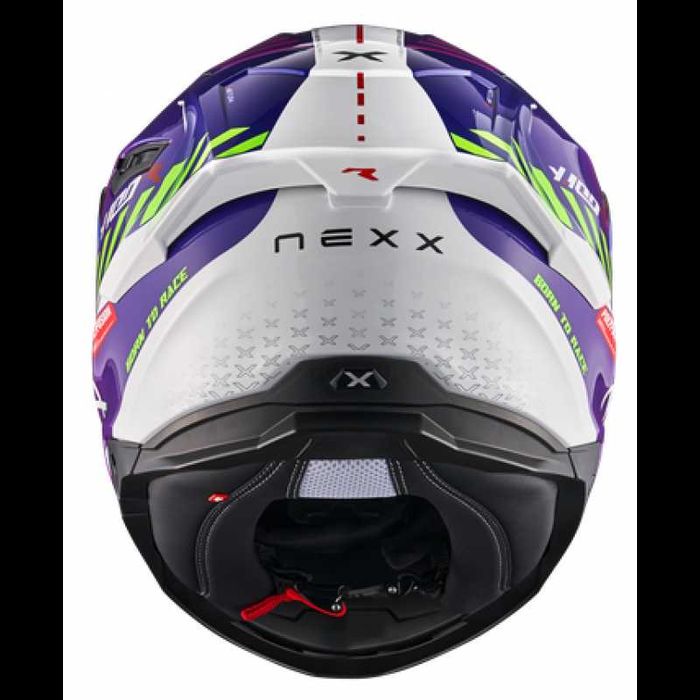 Каска NEXX Y100R Fade Purple WHITE Размери: XS,S,L