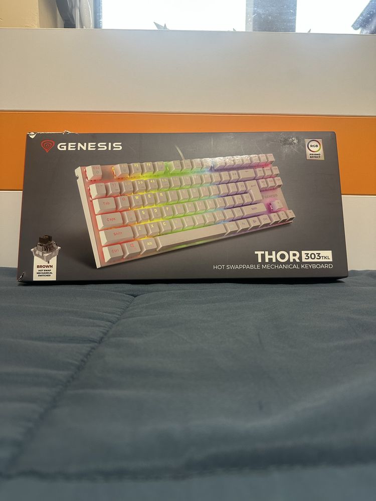 Клавиатура Genesis Thor 303 tkl (white)