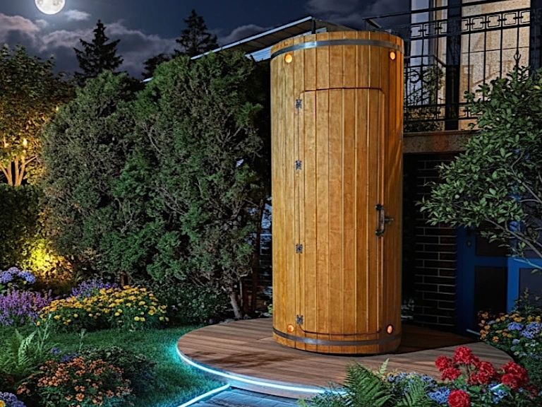 Дървена Душ Кабина (Сауна,спа) Скандинавска
