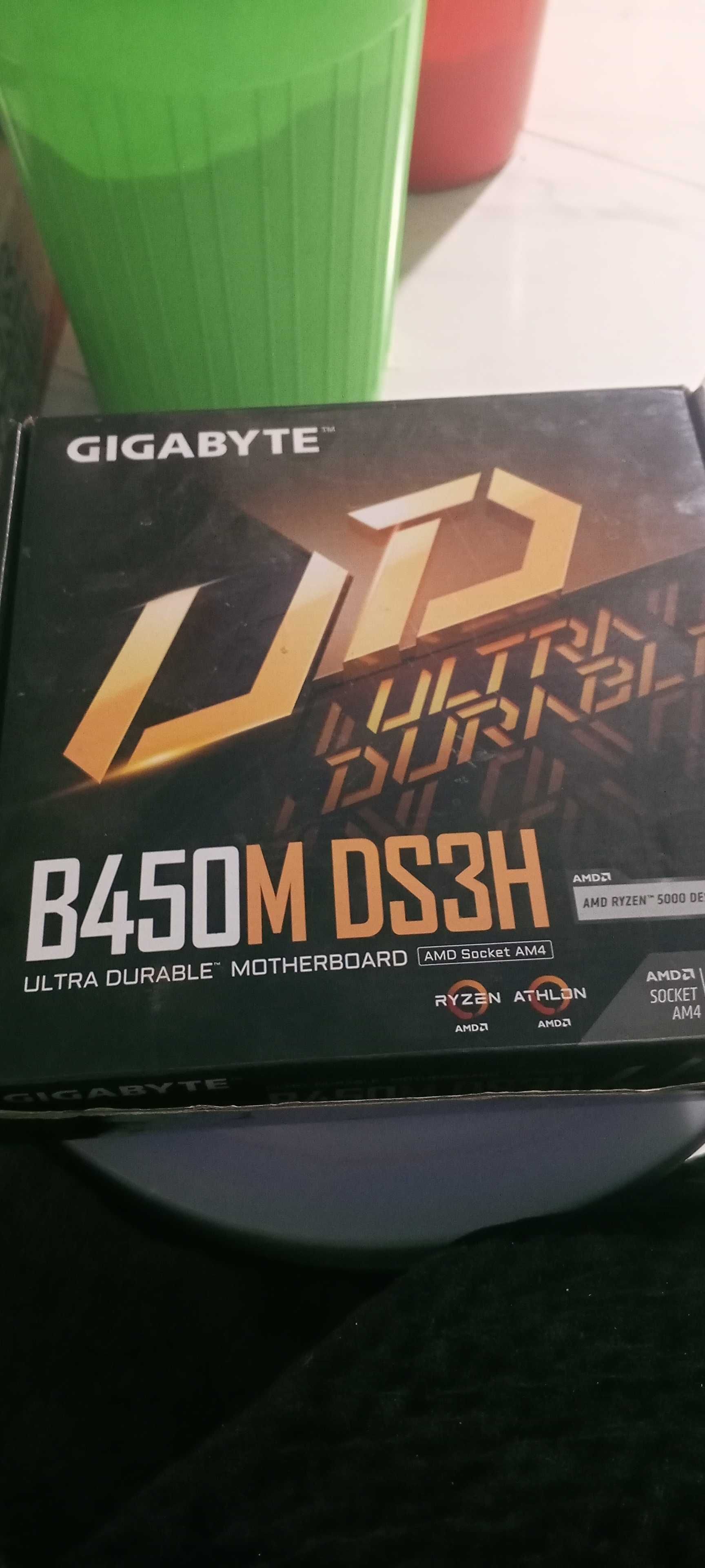 Ryzen 4600g +b450m 4 slot +16 gb DDR4 4 3200+кулер T20+корпус+дисковод