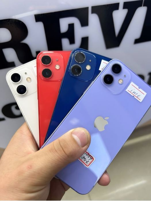 iphone 12 mini 285,333 sum 12 oʻy Har 10-mijozga 200 USD