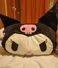 Pluș/pernă personaj Sanrio, Kuromi, 45 cm