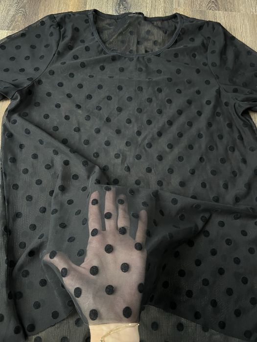 Прозрачна тениска тюл