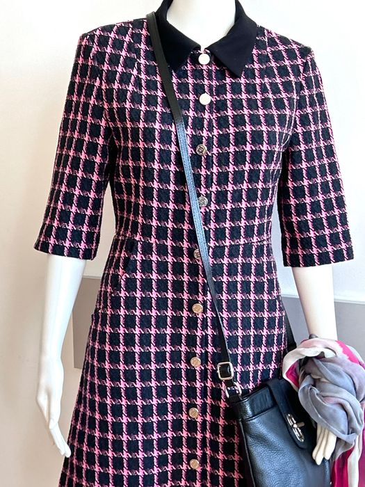 Maje Paris разкошна рокля с кокетна яка силует