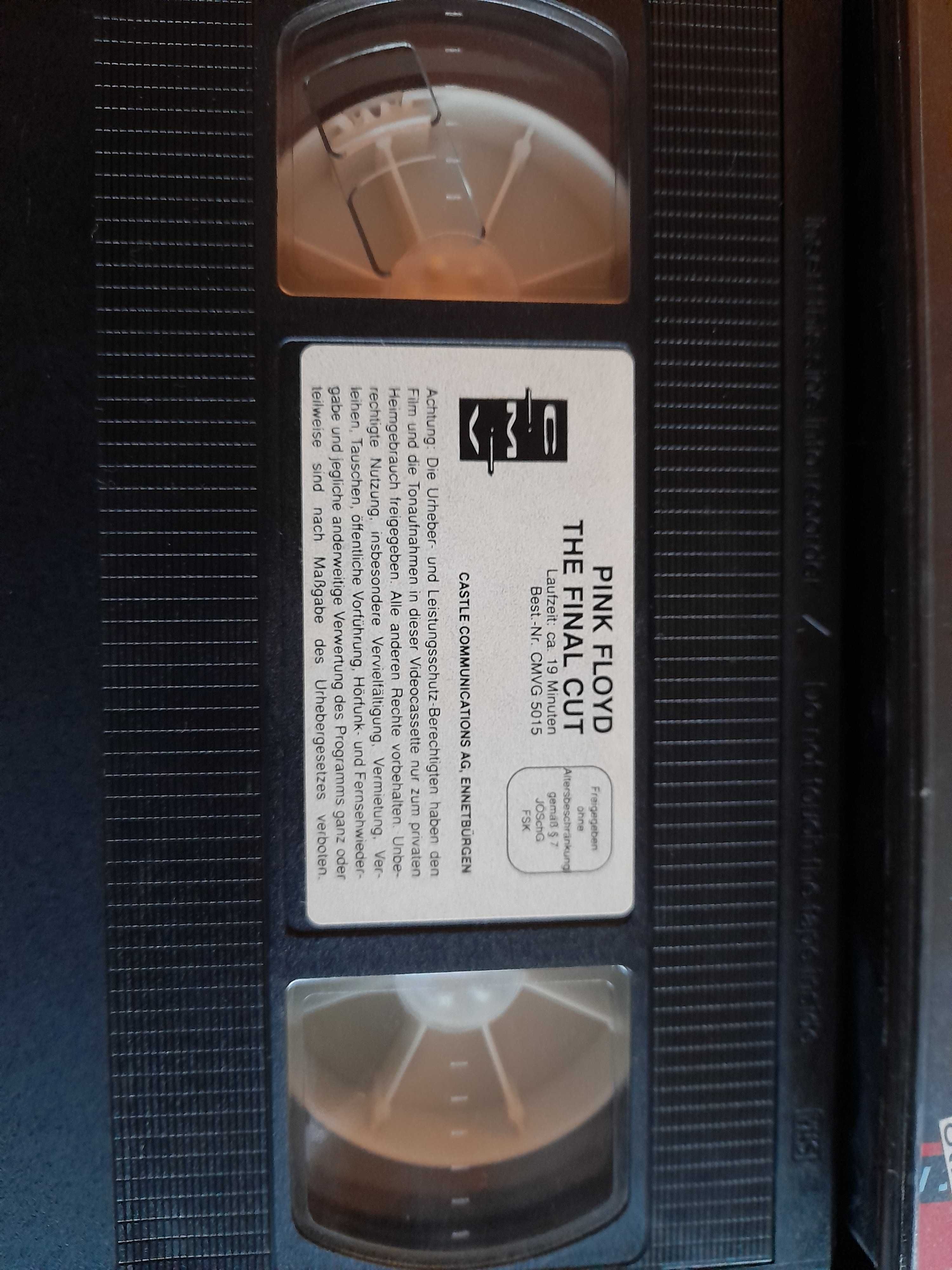 Casete video VHS Pink Floyd, de colectie!
