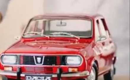 Machetă Dacia 1300 la scara 1/8